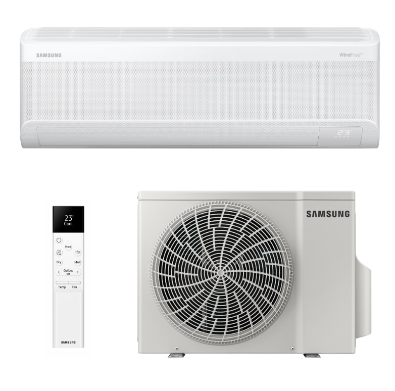 Oro kondicionierius Samsung bevėjis Comfort-Arise AR60F09C1AWNEU AR60F09C1AWXEU QLED 2,50-3,20 kW -15 nuotrauka